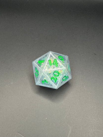 Futuristic Liquid Core Dice