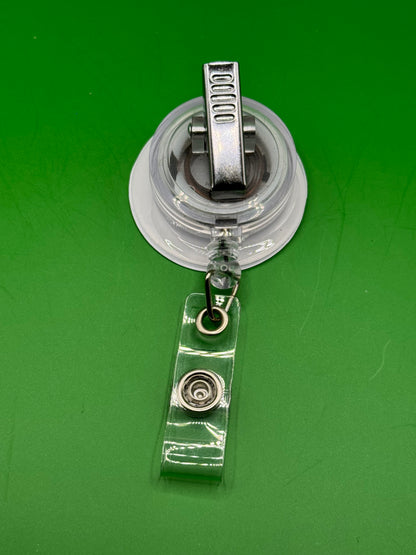 Funny Captain Badge Reel